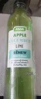 Mängden socker i Apple Cucumber Lime Renew Juice Blend