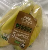 Mängden socker i Organic Fairtrade Bananas