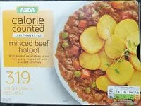 Mängden socker i Asda minced beef hotpot