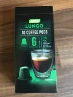 Mängden socker i Lungo Coffee Pods
