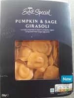 Mängden socker i Pumpkin & sauce girasoli