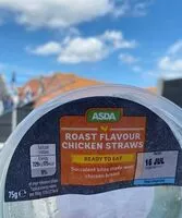 Mängden socker i Roast flavour chicken straws