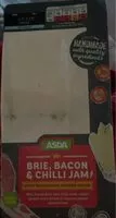 Mängden socker i Brie, Bacon & Chilli Jam Sandwich