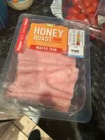 Mängden socker i Honey roast ham