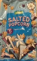 Mängden socker i Asda salted popcorn