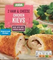 Mängden socker i Ham & Cheese Chicken Kievs