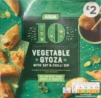 Mängden socker i Vegetable Gyoza