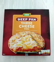 Mängden socker i Deep pan three cheese pizza