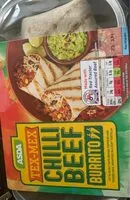 Mängden socker i Chilli beef burrito