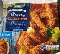 Mängden socker i Cod fillet goujons