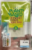 Mängden socker i Sweet potato falafel bites