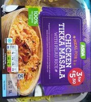 Mängden socker i Chicken tikka masala