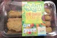 Mängden socker i Plant based no-zzarella sticks