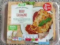 Mängden socker i Beef Lasagne
