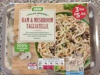 Mängden socker i Ham & Mushroom Tagliatelle