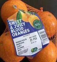 Mängden socker i Blood oranges
