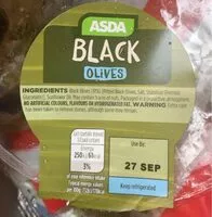 Mängden socker i Black olives