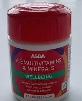Mängden socker i A-Z Multivitamins & Minerals
