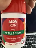 Mängden socker i iron supplement