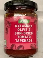 Mängden socker i Kalamata tapenade