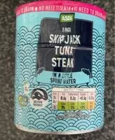 Mängden socker i Skip jack tuna steak