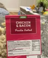 Mängden socker i Chicken and bacon pasta salad