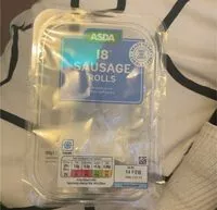 Mängden socker i Sausage rolls