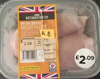 Mängden socker i British Chicken Breast Fillets