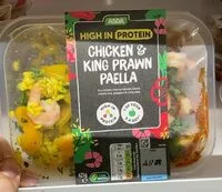 Mängden socker i Chicken and prawn paella