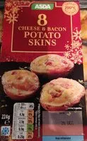 Mängden socker i Cheese and Bacon potato skins