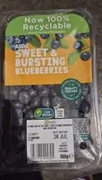 Mängden socker i Blueberries