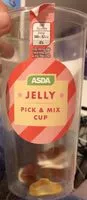 Mängden socker i Jelly pick and mix cup