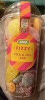 Mängden socker i fizzy pick & mix cup