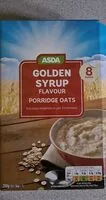 Mängden socker i Golden Syrup Flavour Porridge Oats
