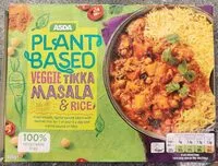 Mängden socker i Plant Based Veggie Tikka Masala and Rice
