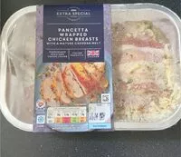 Mängden socker i Pancetta wrapped chicken breast