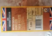 Mängden socker i Boneless thigh fillets Asda butcher's selection