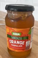 Mängden socker i Orange marmalade