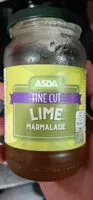 Mängden socker i Lime marmalade