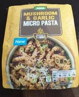 Mängden socker i Mushroom and garlic pasta