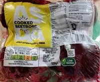 Mängden socker i Cooked Beetroot