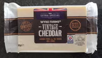 Mängden socker i Wyke farms vintage cheddar
