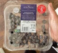 Mängden socker i Blueberries