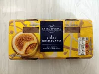 Mängden socker i Lemon cheesecakes