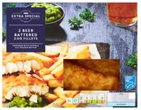 Mängden socker i ASDA Extra Special 2 Beer Battered Cod Fillets