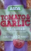 Mängden socker i Tomato and garlic flatbread