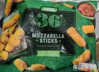 Mängden socker i Mozzarella sticks