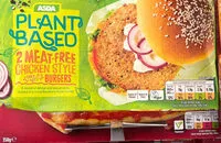 Mängden socker i Meat-free chicken style burger