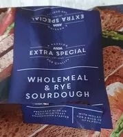 Mängden socker i Wholemeal and Rye Sourdough