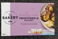Mängden socker i Really rich profiteroles dessert